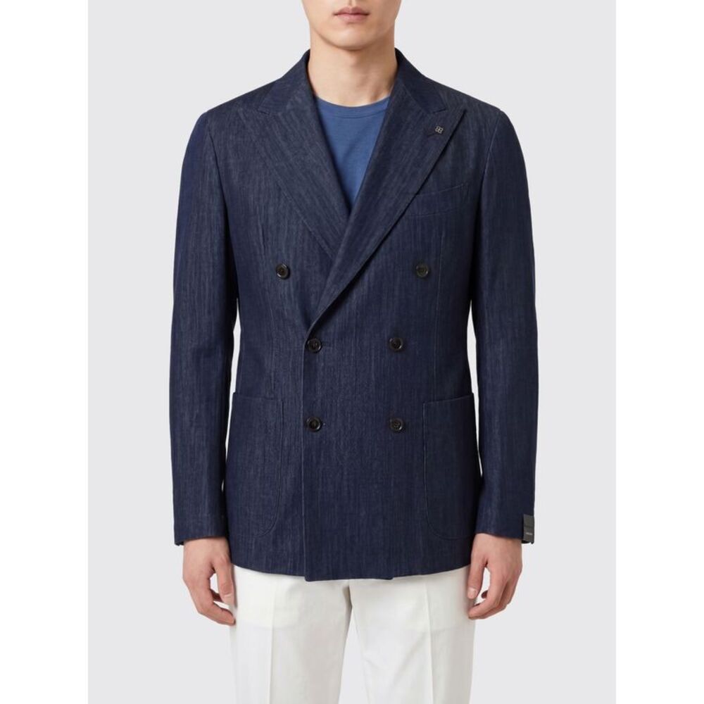 Tagliatore Jacket Men Blue
